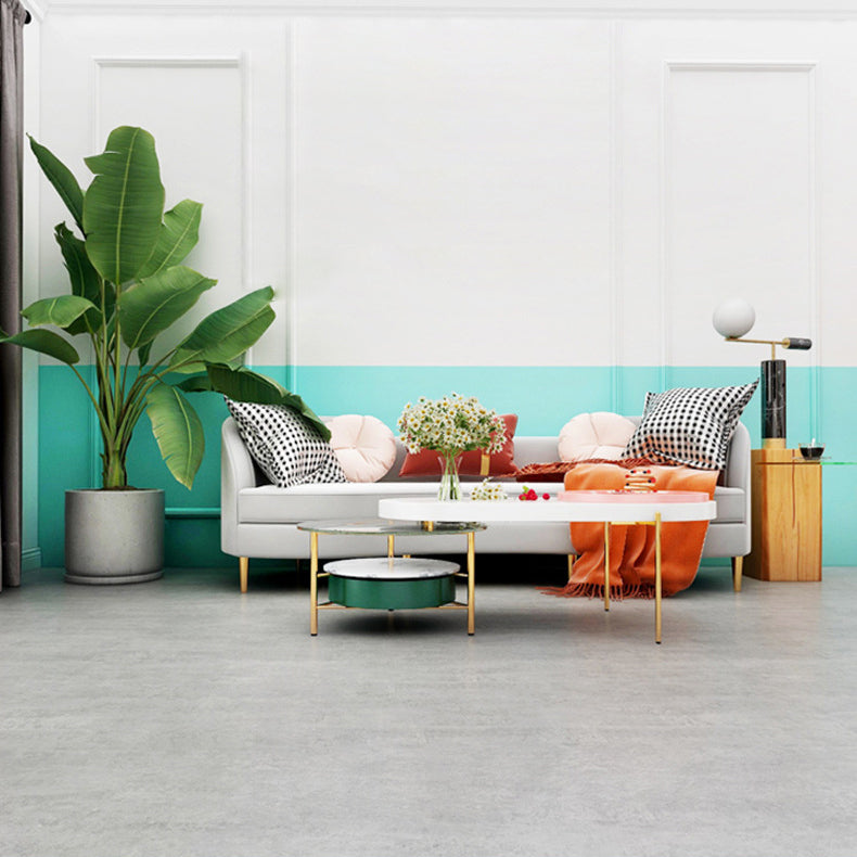 Sikunuo | Low Gloss Vinyl Floor Self-Adhesive Vinyl Floor with Square Edge
