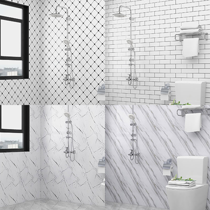 Sikunuo | 23" X 196" PVC Peel and Stick Wallpaper Kitchen and Bathroom Waterproof Wallpaper