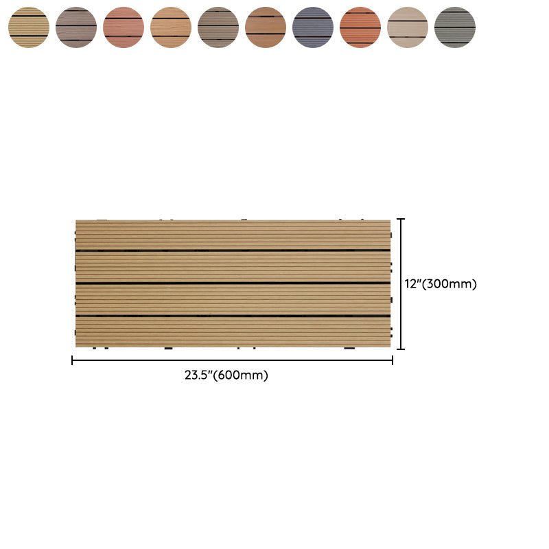 Sikunuo | Waterproof Floor Tiles Layable Composite Patio Tiles