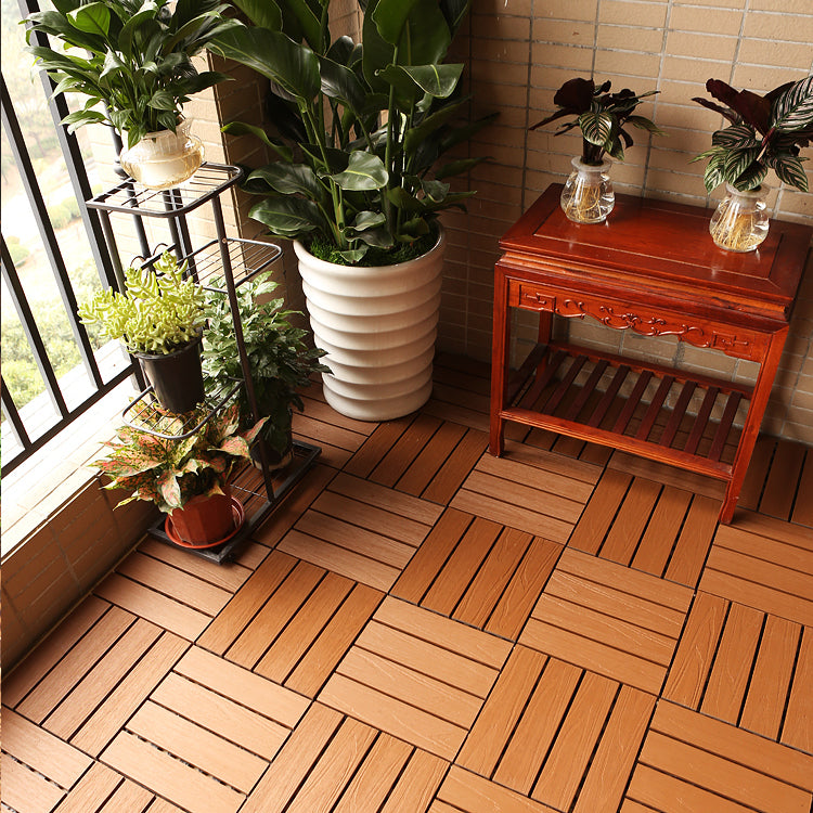 Sikunuo | Composite deck tile Solid Color Waterproof Patio Floor Tile