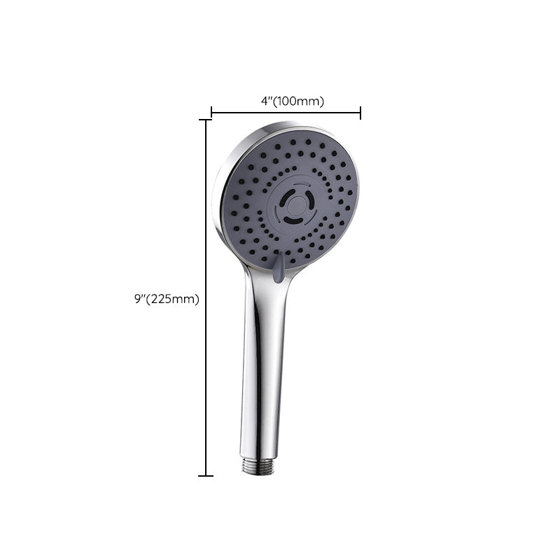 Sikunuo | Round Shower Head Plastic Shower Head with Adjustable Spray Pattern