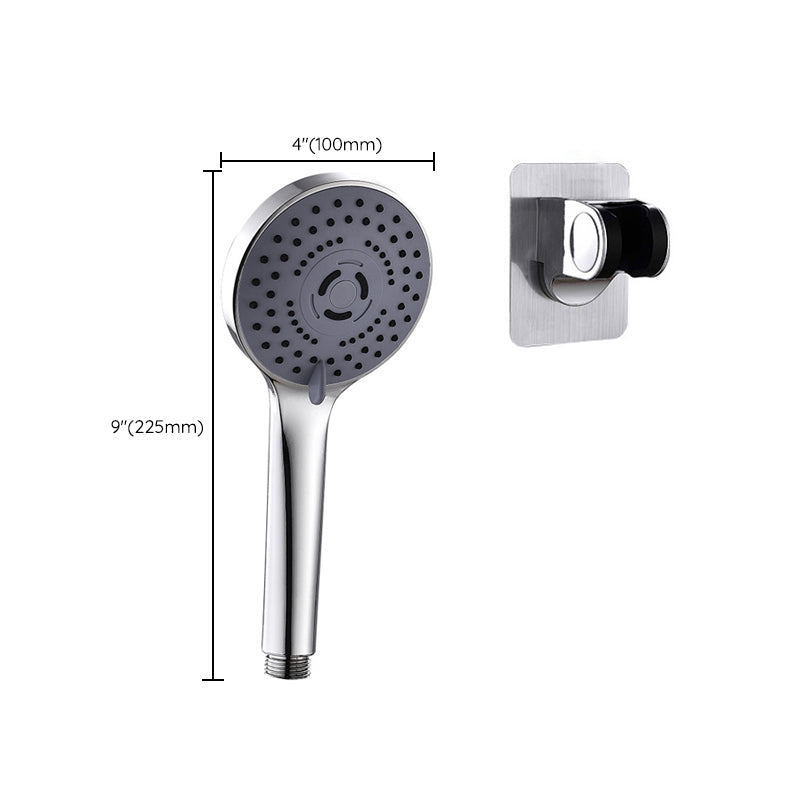 Sikunuo | Round Shower Head Plastic Shower Head with Adjustable Spray Pattern