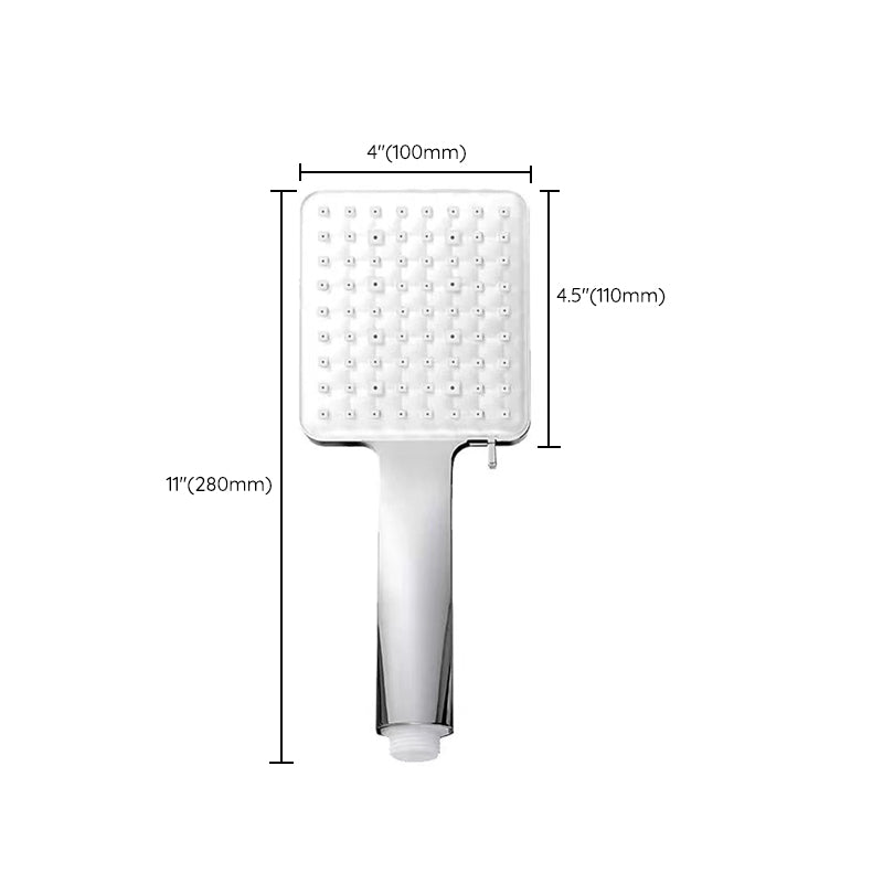 Sikunuo | Classic Handheld Showerhead Standard Round Showerheads in Silver