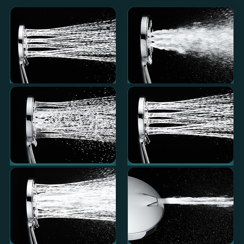 Sikunuo | Contemporary Shower Head Plastic Shower Head with Adjustable Water Flow