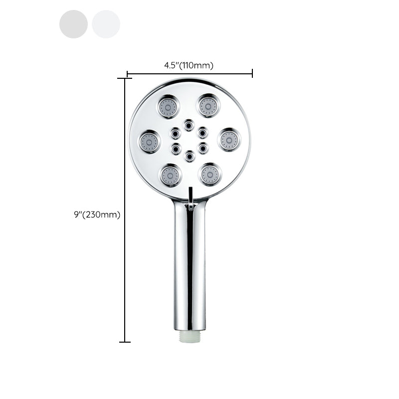 Sikunuo | Contemporary Shower Head Plastic Shower Head with Adjustable Water Flow