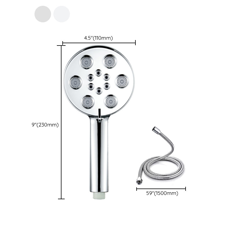 Sikunuo | Contemporary Shower Head Plastic Shower Head with Adjustable Water Flow