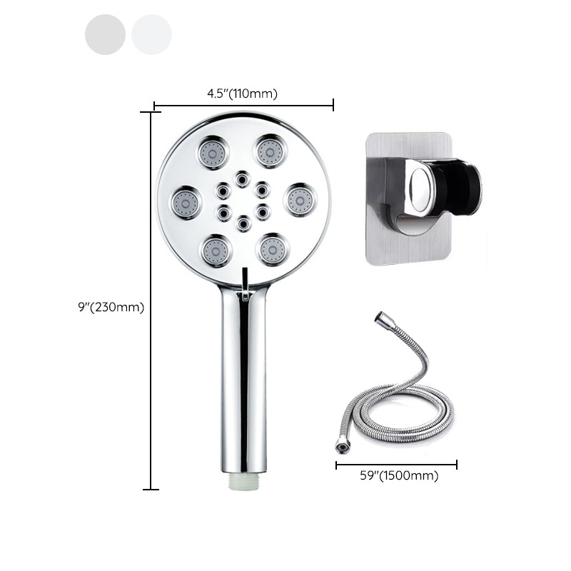 Sikunuo | Contemporary Shower Head Plastic Shower Head with Adjustable Water Flow
