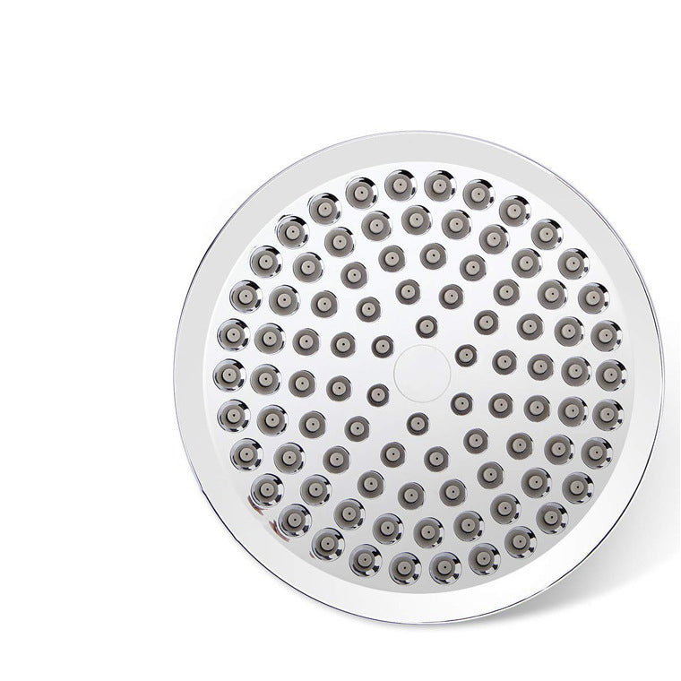 Sikunuo | Traditional Shower Head Simple Metal Round Handheld Shower
