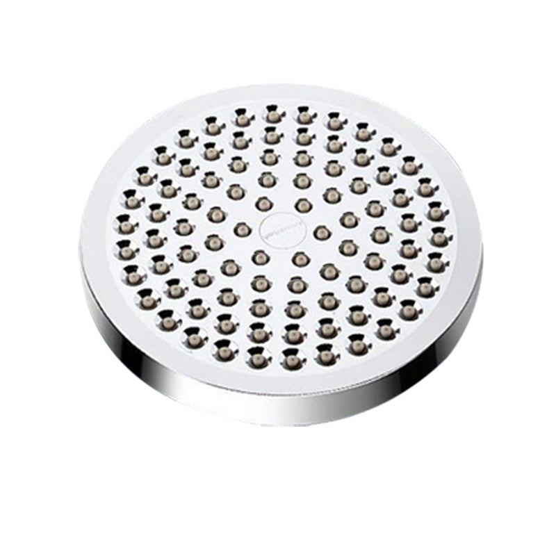 Sikunuo | Traditional Shower Head Simple Metal Round Handheld Shower