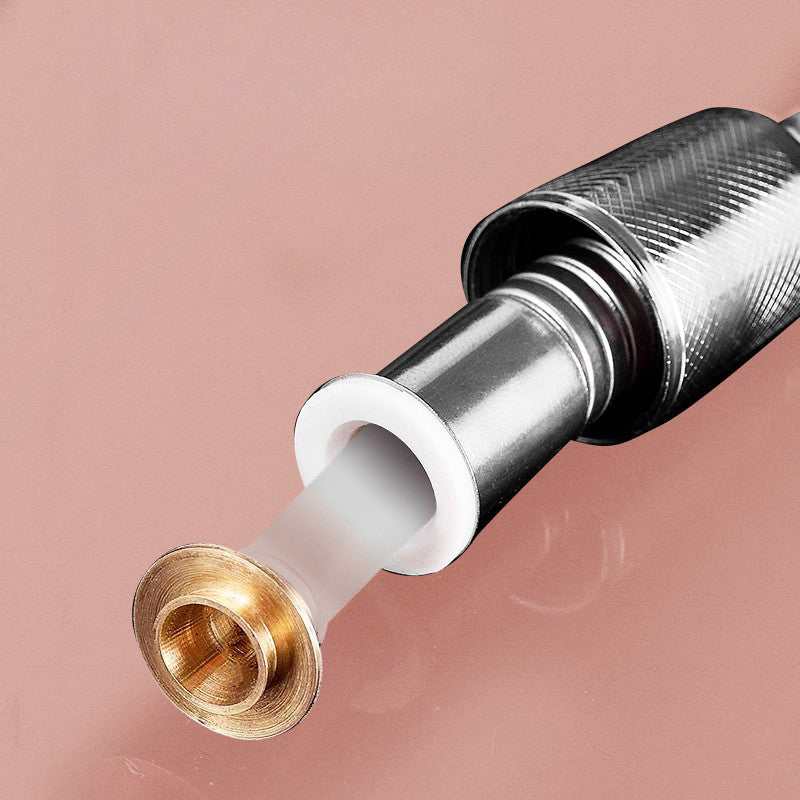 Sikunuo | Modern Plastic Shower Head Round Handheld Shower Head with Adjustable Water Flow