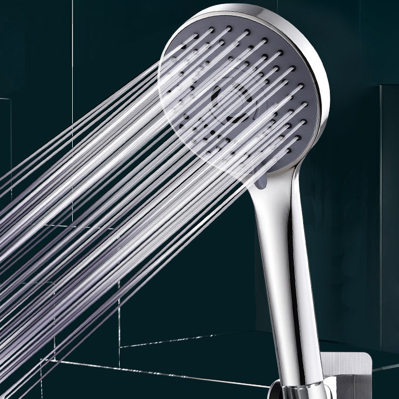 Sikunuo | Modern Plastic Shower Head Round Handheld Shower Head with Adjustable Water Flow