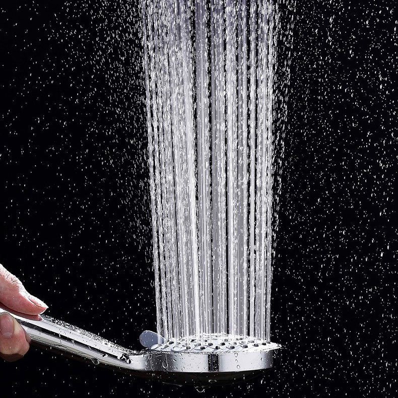 Sikunuo | Modern Plastic Shower Head Round Handheld Shower Head with Adjustable Water Flow