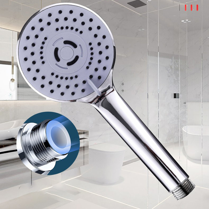 Sikunuo | Modern Plastic Shower Head Round Handheld Shower Head with Adjustable Water Flow