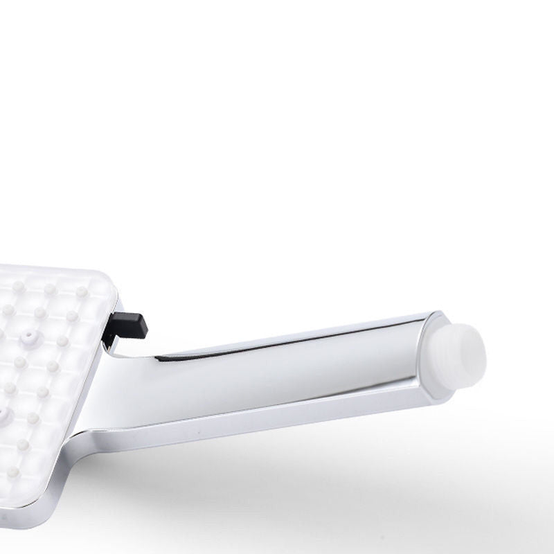 Sikunuo | Contemporary Showerhead Square Handheld Showerhead in Silver