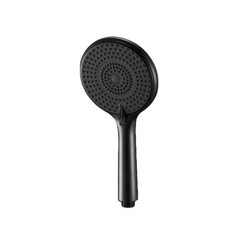 Sikunuo | Round Shower Head Plastic Handheld Shower with Adjustable Spray Pattern