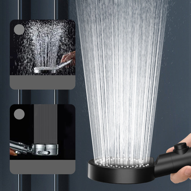 Sikunuo | Modern Handheld Supercharged Showerhead Round Turbo Spray Head