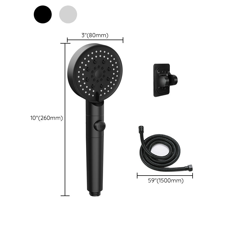 Sikunuo | Modern Handheld Supercharged Showerhead Round Turbo Spray Head