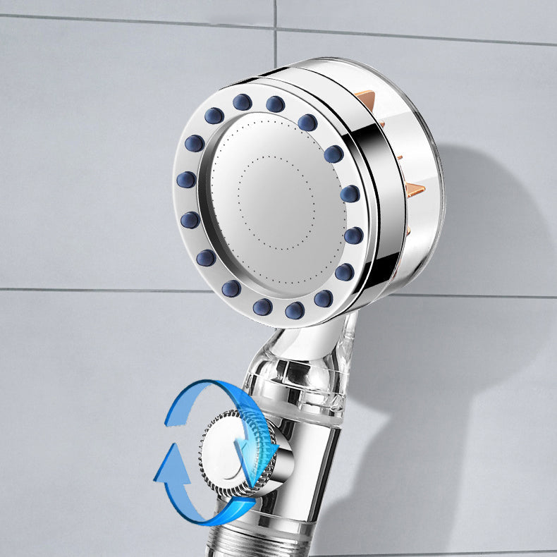 Sikunuo | Contemporary Handheld Supercharged Showerhead Round Turbo Spray Head