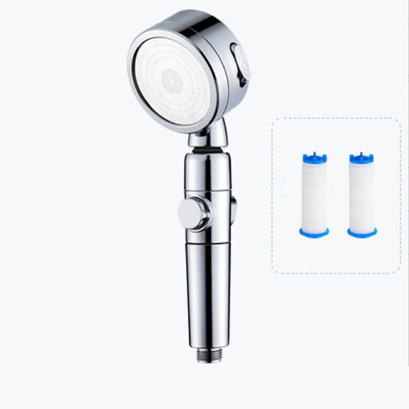 Sikunuo | Modern Handheld Supercharged Showerhead Round 3 Setting Spray Head