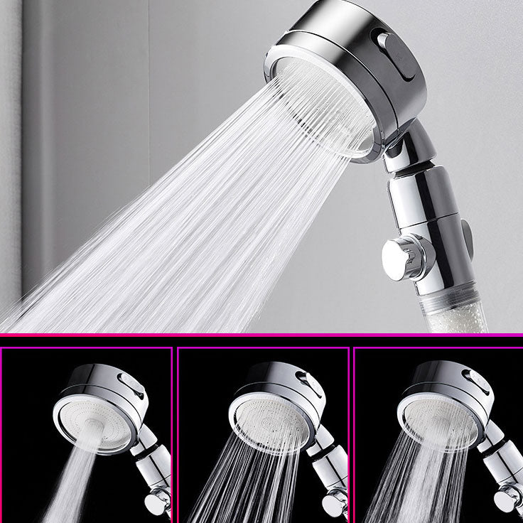 Sikunuo | Modern Handheld Supercharged Showerhead Round 3 Setting Spray Head