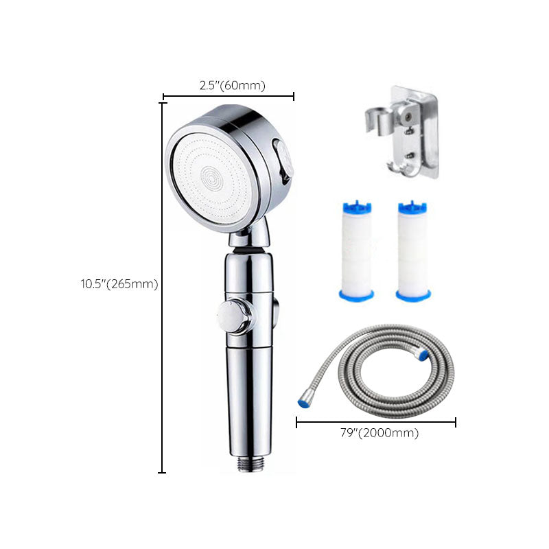 Sikunuo | Modern Handheld Supercharged Showerhead Round 3 Setting Spray Head