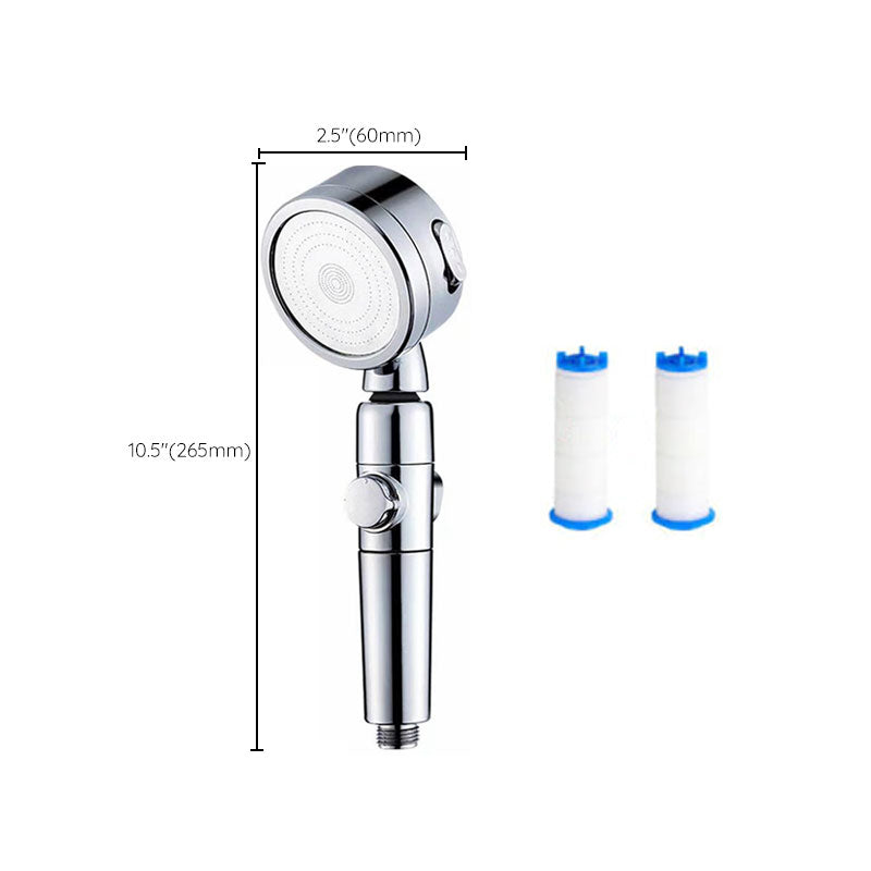 Sikunuo | Modern Handheld Supercharged Showerhead Round 3 Setting Spray Head