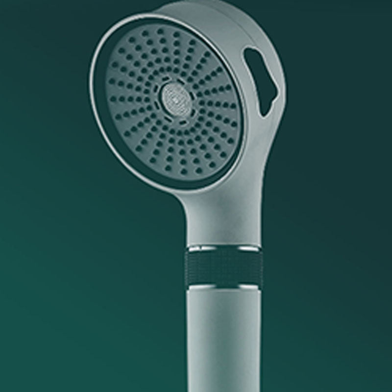 Sikunuo | Showerhead 3-Stage Modern Round Plastic Water Filtration Hand Shower