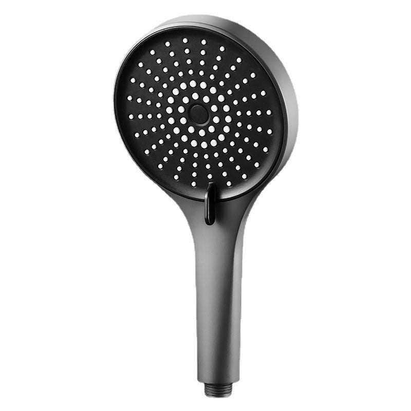 Sikunuo | Plastic Hand Shower Round Handheld Showerhead with Self-Cleaning