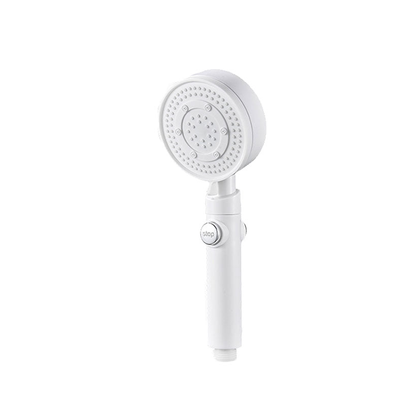 Sikunuo | Contemporary Hand Shower Plastic Round Hand Shower with Self-Cleaning