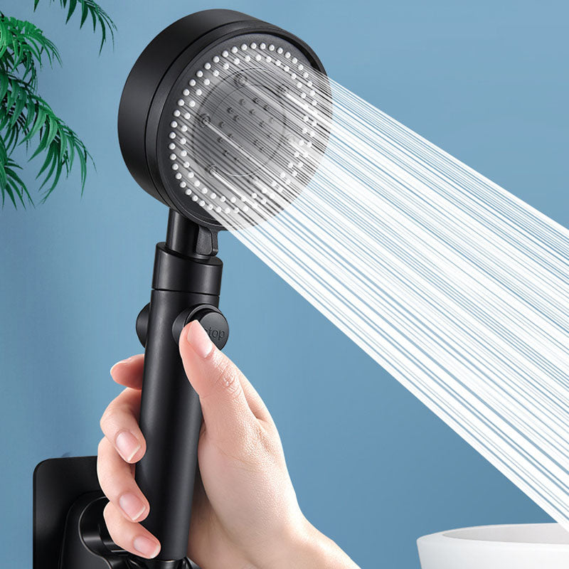 Sikunuo | Contemporary Hand Shower Plastic Round Hand Shower with Self-Cleaning