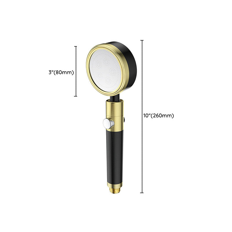 Sikunuo | Modern Metal Handheld Shower Head Round Water Filtration Shower Heads