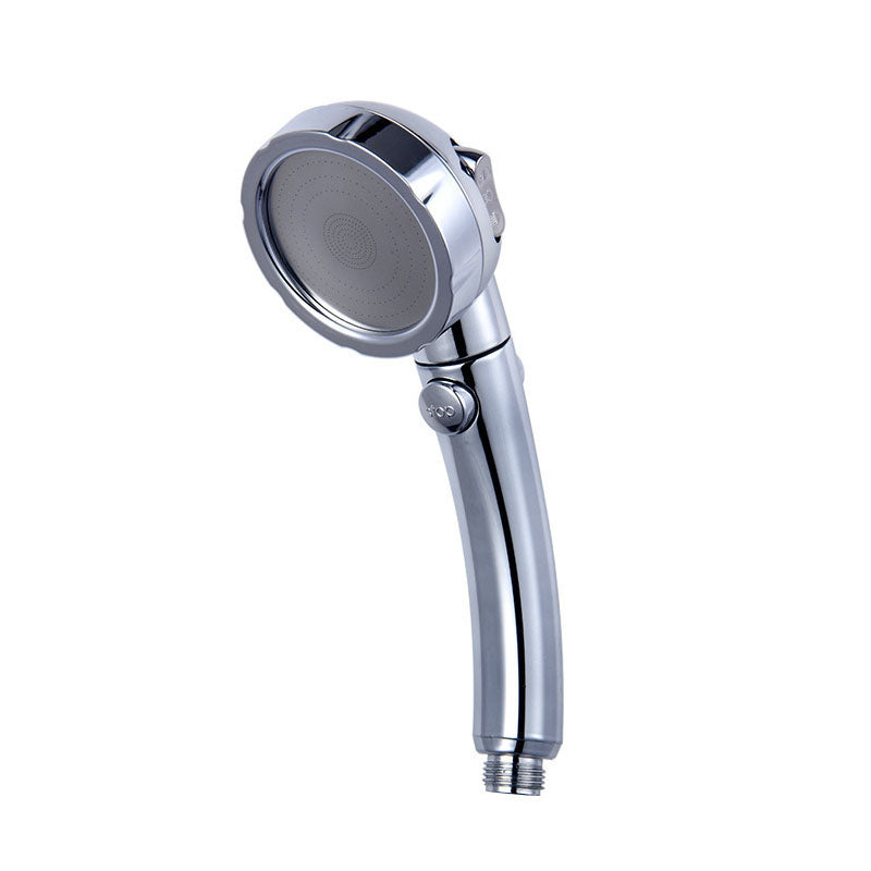 Sikunuo | Contemporary Shower Combination Hand Shower Plastic Wall Mount Round Shower Head Combination