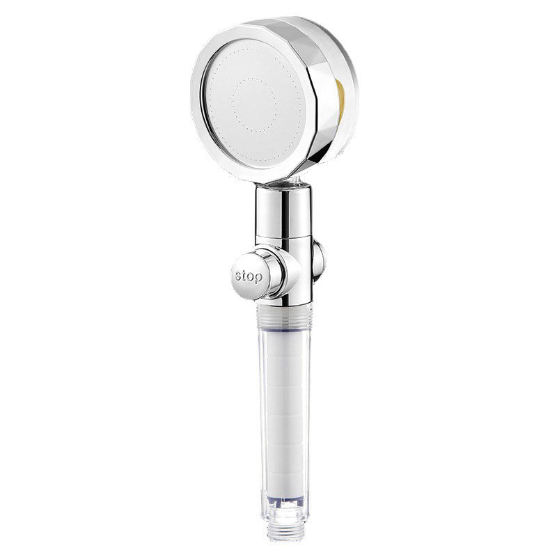 Sikunuo | Modern Shower Head Handheld Shower Head Plastic Wall Mount Round Shower Head Combo