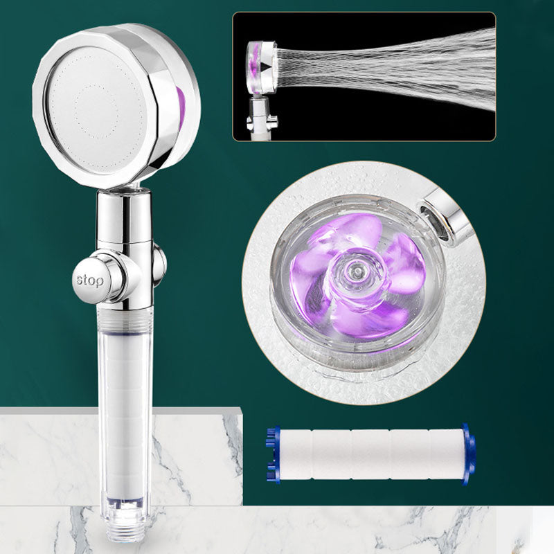 Sikunuo | Modern Shower Head Handheld Shower Head Plastic Wall Mount Round Shower Head Combo