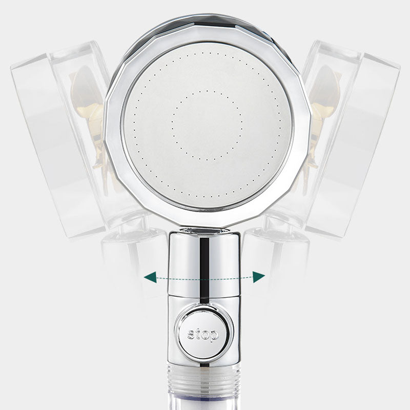 Sikunuo | Modern Shower Head Handheld Shower Head Plastic Wall Mount Round Shower Head Combo