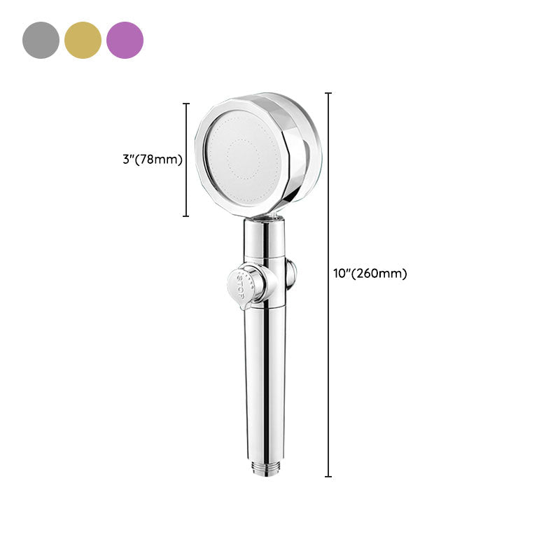 Sikunuo | Modern Shower Head Handheld Shower Head Plastic Wall Mount Round Shower Head Combo