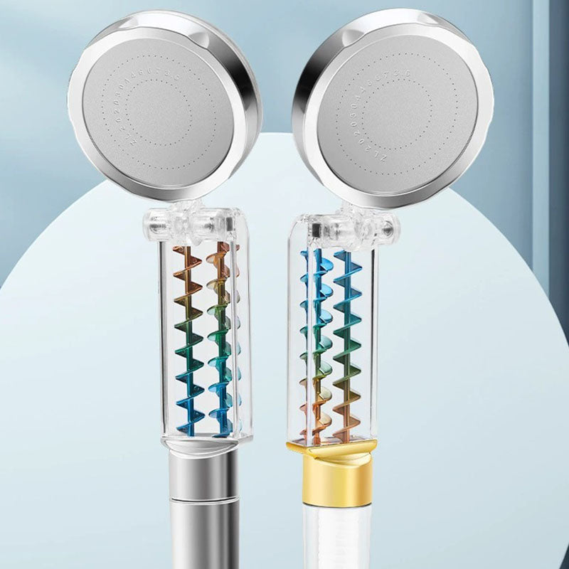 Sikunuo | Contemporary Round Handheld Shower Standard Spray Adjustable Showerhead
