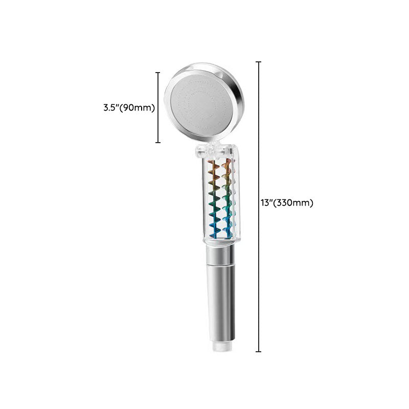 Sikunuo | Contemporary Round Handheld Shower Standard Spray Adjustable Showerhead