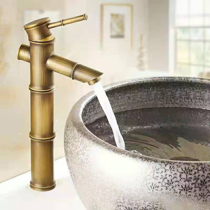 Sikunuo | Round Single-Handle Water Tap Country Style Faucet