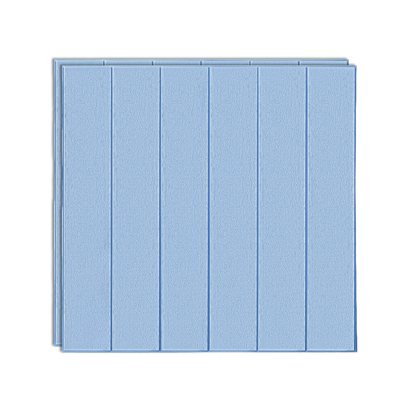 Sikunuo | Solid color 3D embossed wall panel waterproof foam interior wall tile