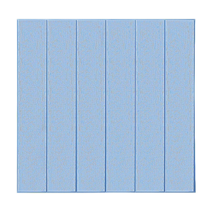 Sikunuo | Solid color 3D embossed wall panel waterproof foam interior wall tile
