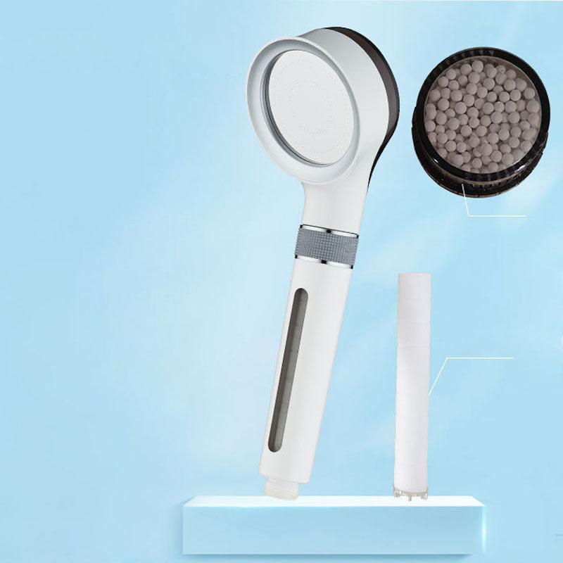 Sikunuo | Modern Plastic Showerhead Water Filtration Round Hand Shower