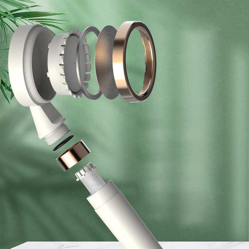 Sikunuo | Contemporary Showerhead Round Showerhead with Water Filtration