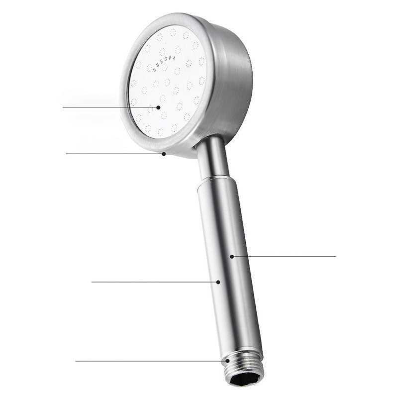Sikunuo | Metal Handheld Showerhead Modern Solid Color Round Showerheads
