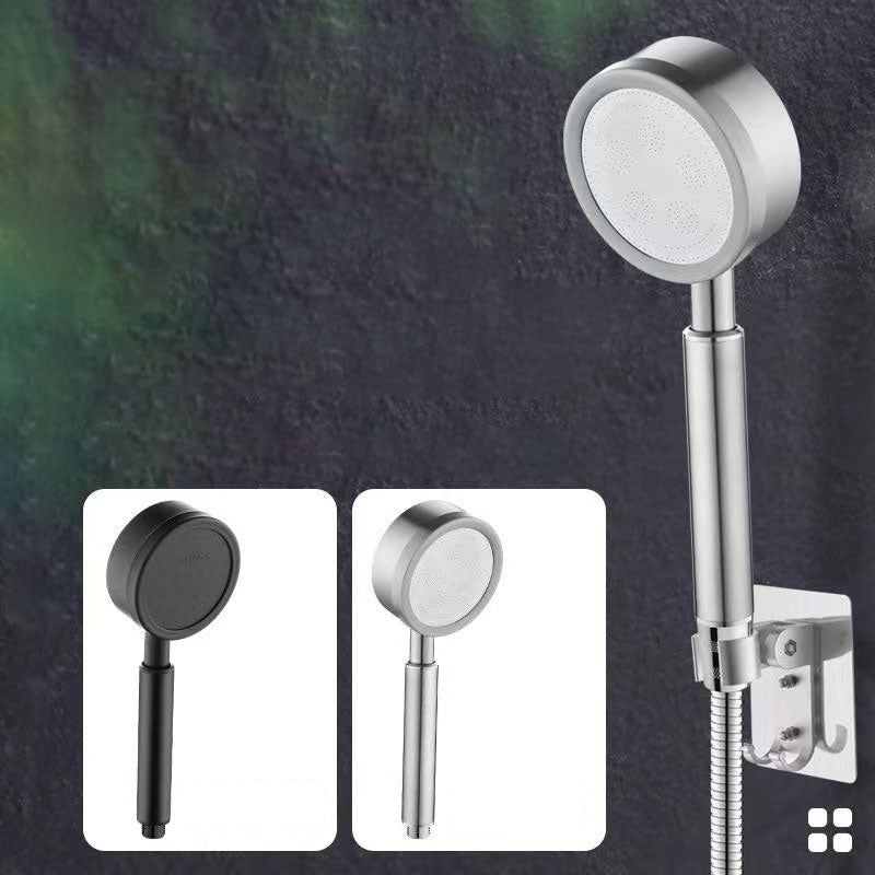 Sikunuo | Metal Handheld Showerhead Modern Solid Color Round Showerheads