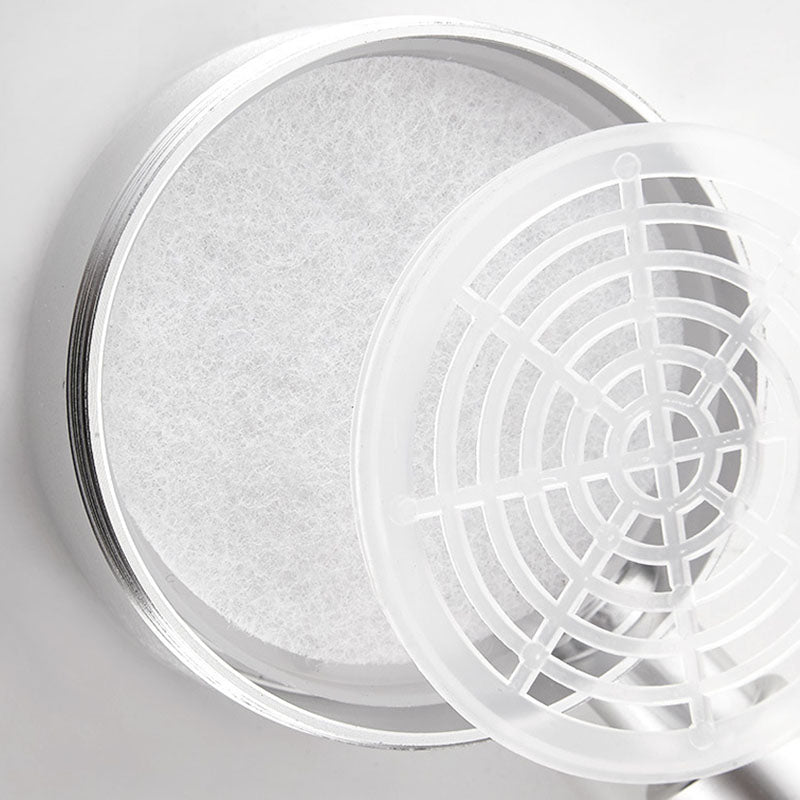 Sikunuo | Metal Handheld Showerhead Modern Solid Color Round Showerheads