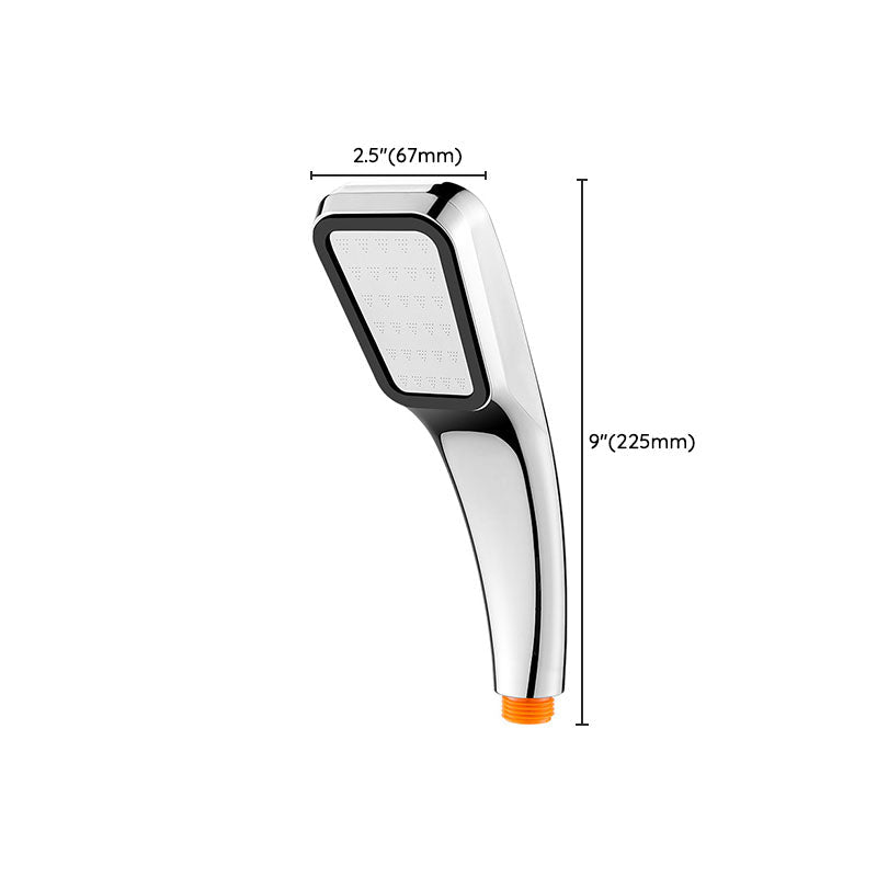 Sikunuo | Traditional handheld shower head metal hand shower with square shape