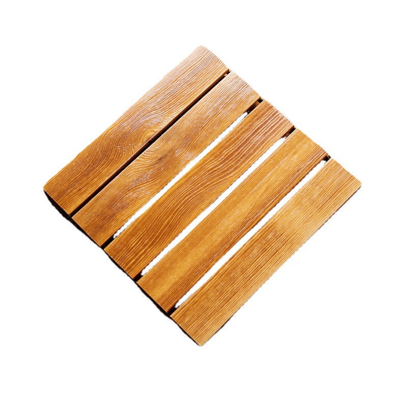 Sikunuo | Tradition Wood Tile Waterproof Click Lock Wood Floor for Living Room