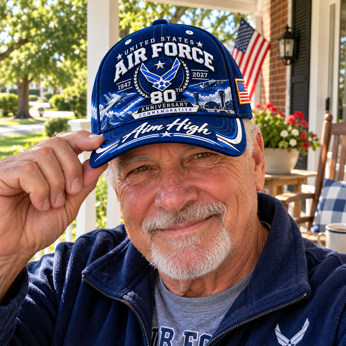 United States Air Force 80th Anniversary Commemorative Baseball Cap