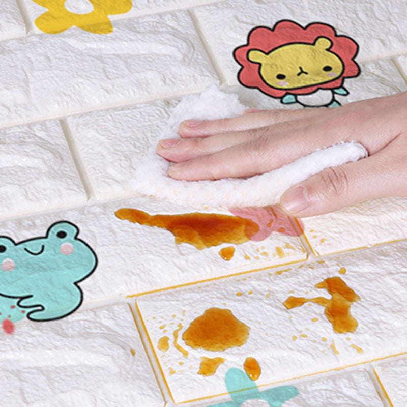 Sikunuo | Modern Cartoon Wall Covering Peel and Stick Wall Ceiling for Bedroom
